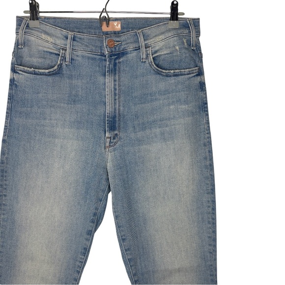 Mother | The Hustler Ankle Fray Jeans | Crossroads Wash | 30 - Picture 2 of 11